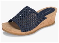Baretraps Womens Fiora Wedge Sandals SZ 8 M