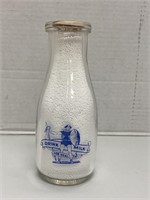"Anderston Bros" Vintage 10 OZ Milk Bottle