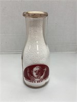 Pint Milk Bottle: Florence, New Jersey