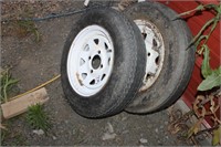 4 HOLE TRAILER TIRES 5.8/12