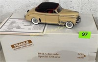 1941 Die Cast Chevy Special Deluxe 1:24 scale