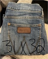 Mens Wrangler Jeans 31x32