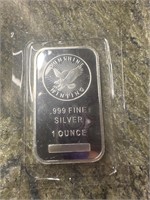 1 oz. Sunshine Mint Silver Bar 0.999 Sealed #5