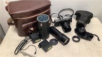 Vintage Vivitar 35mm Camera w/ Extras