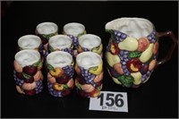 Fruit Pitcher & Cups