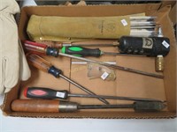 Lot: Asst. Screwdrivers, Tillman Weldling Rod Quil