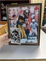 2 Franco Harris Steelers #32 Autographed Photos