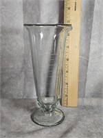 VINTAGE 7' GLASS BEAKER