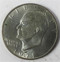 1971-S Eisenhower Ike Dollar - 40% Silver