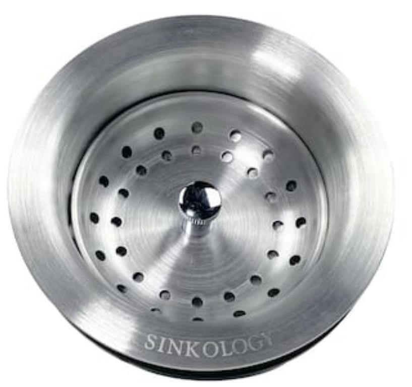 SINKOLOGY SinkSense 3.5 in Basket Strainer