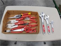 assortment of Milwaukee Wrenches
