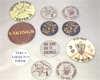Vintage Holmen Vikings Button Collection