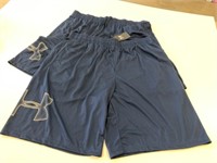 2 New Pairs Under Armour Size XL Shorts