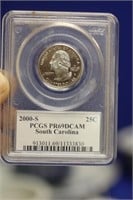 PCGS Graded South Caroline 2000-S Quarter
