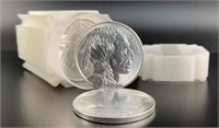 (20) Uncirculated US 1oz Silver Coins
