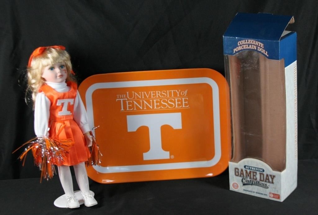 Tennessee Collegiate Porcelain Doll