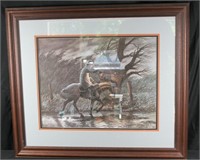 Framed Print by Lee Roberson 28x25