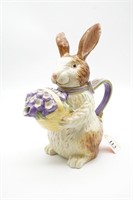 Longaberger Spring Bunny Teapot