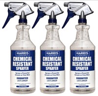 ($35) Harris Chemically Resistant Spray Bottles