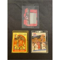 (3) Vintage Michael Jordan Cards