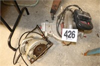 Circular Saw & Miter Saw (Handle Needs Repair)