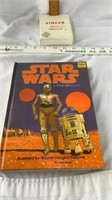 Vintage star wars pop up book
