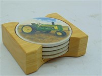 John Deere Ceramic Coaster Set