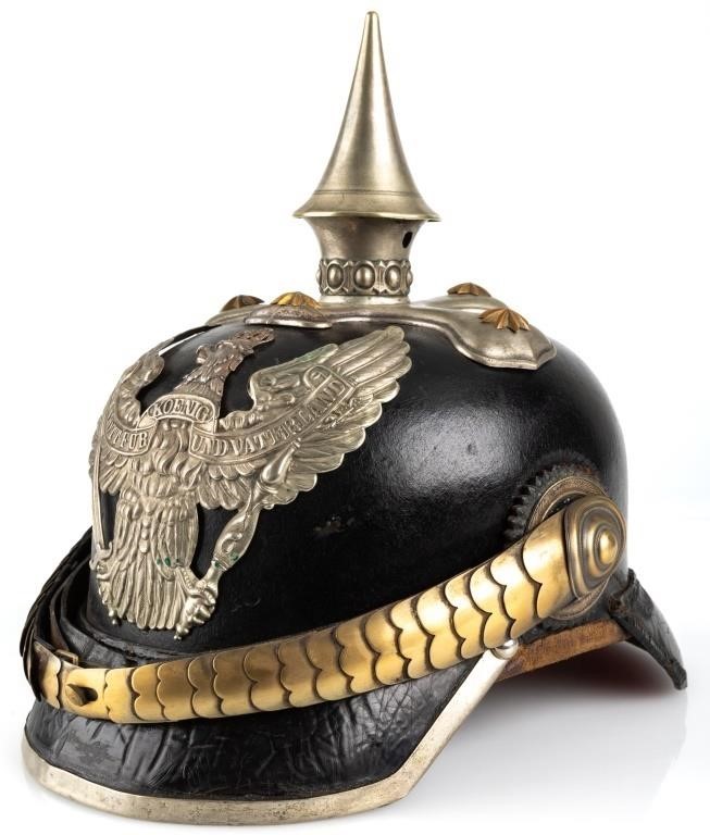 Prussian Dragoon Officer's Pickelhaube