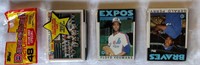 1986 Topps Rack Pack 3 Packs NOLAN RYAN Canseco+