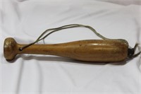 A Wooden Bat Form Powder? Holder