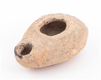 Middle Eastern Ancient Terracotta Oil Lamp