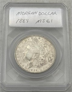 (Y) 1889 Silver Morgan Dollar