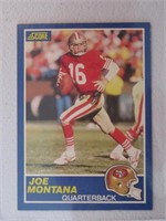 1989 SCORE JOE MONTANA 49ERS