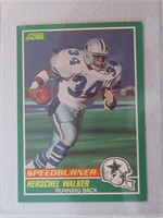 1989 SCORE HERSCHEL WALKER SPEEDBURNER