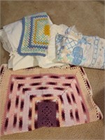 Afghan lap blankets, baby blanket, blankets