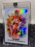 RARE NFL PATRICK MAHOMES HOLO COLORBLAST FTBL CARD