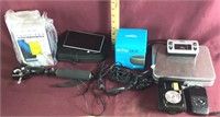 Assorted Lot Cameras, Alexa, Gps, Etc