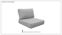 Covers for Low-Back Chair Cushions- 4 pairs