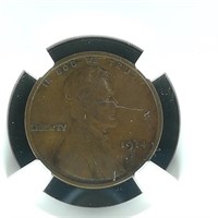 1914 D PENNY 1C VF 20 BN NGC