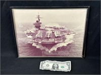 U.S.S. John F. Kennedy Aircraft Carrier Picture