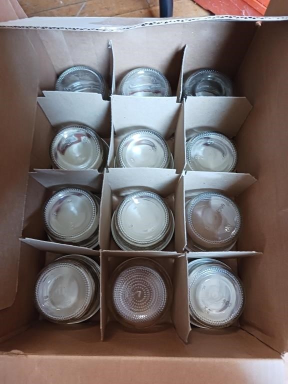 2 CASES OF JELLY JARS