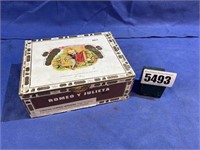 Romeo & Julieta Cigar Box, 7.25X5.5X2.75"T