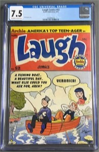 CGC 7.5 Laugh Comics 52 Archie Jughead 1952
