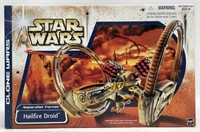 2003 Star Wars Clone Wars Hailfire Droid Action
