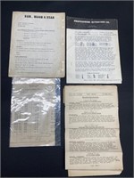 Vintage Documents