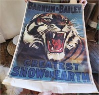 1916 Antique Circus Poster Barnum Bailey