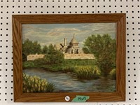 Framed Painting Signed G. Cole