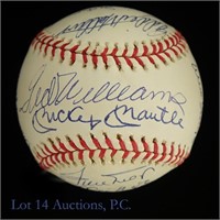 Signed 500 Home Run Club N.L. MLB Baseball (11)