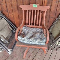 B403 Wood rocker chair