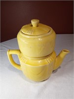 Shawnee 7 Cup Yellow Bell Flower Coffee Maker